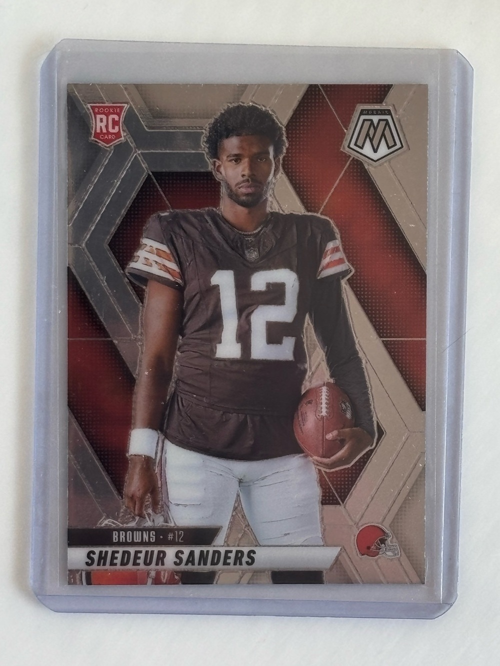 Shedeur Sanders 2025 Panini Mosaic Rookie RC #290 Cleveland Browns